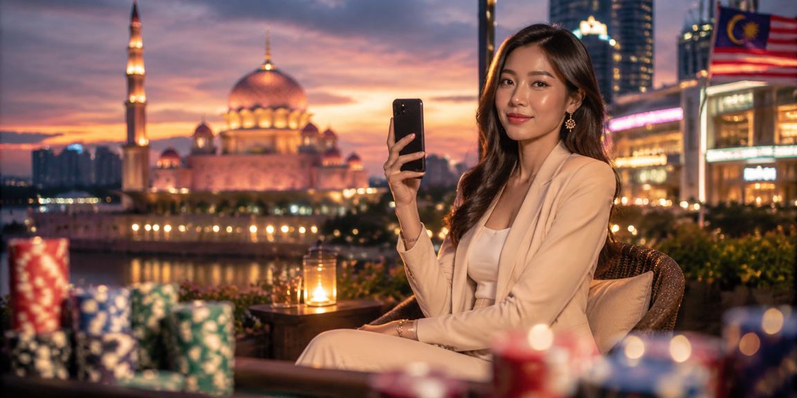 Pengguna Putrajaya mengakses aplikasi kasino baccarat dalam talian dengan mudah